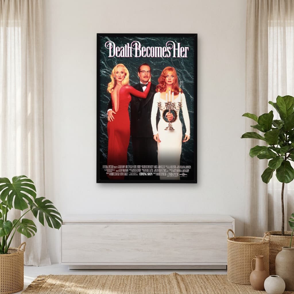 Quadro Decorativo A Morte lhe Cai Bem