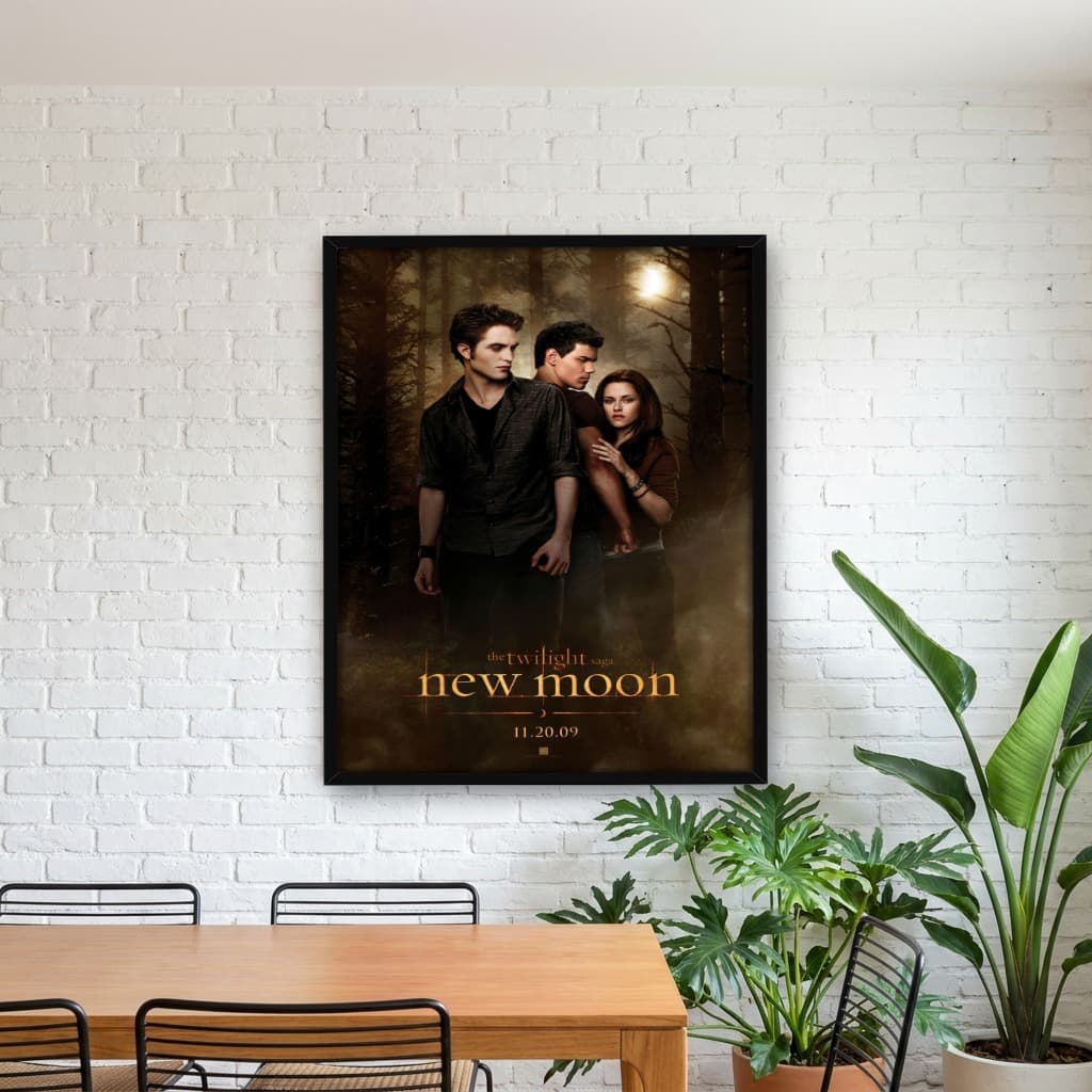 Quadro Decorativo A Saga Crepúsculo Lua Nova