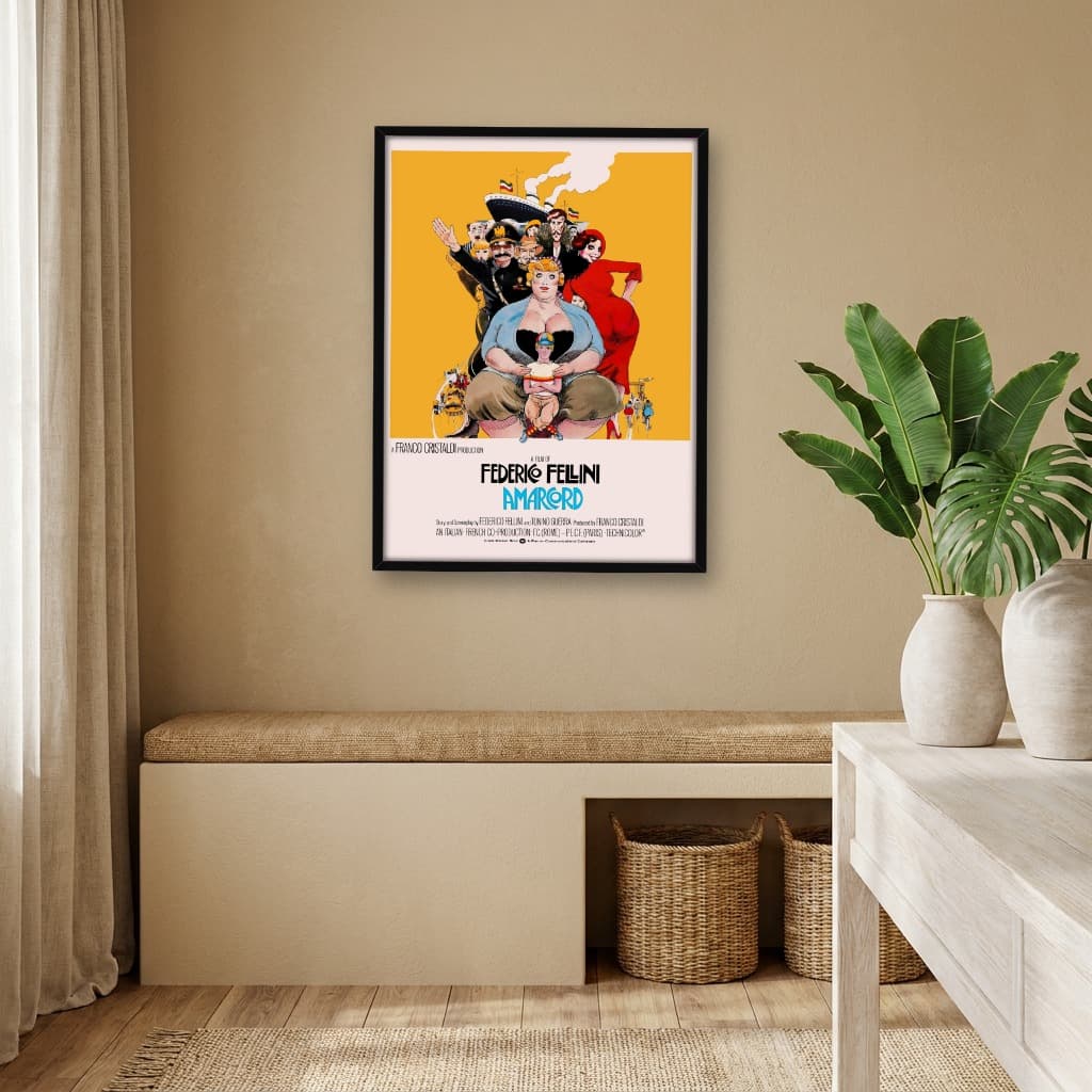 Quadro Decorativo Amarcord