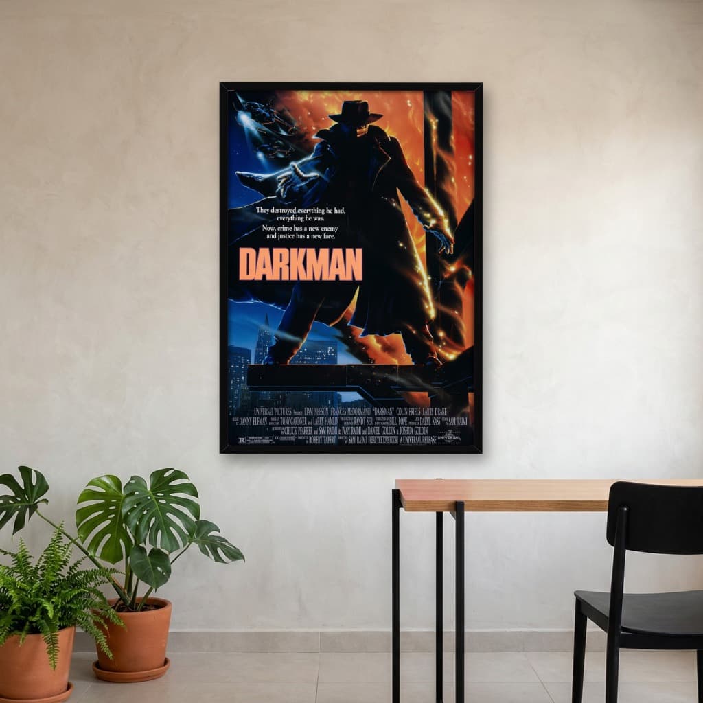 Quadro Decorativo Darkman - Vingança sem Rosto