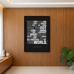 Quadro Decorativo Clube da Luta - Citações