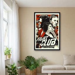 Quadro Decorativo Clube da Luta - Arte
