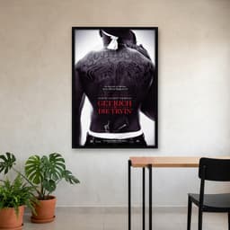 Quadro Decorativo Fique Rico ou Morra Tentando
