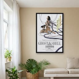 Quadro Decorativo Ghost in the Shell - O Fantasma do Futuro