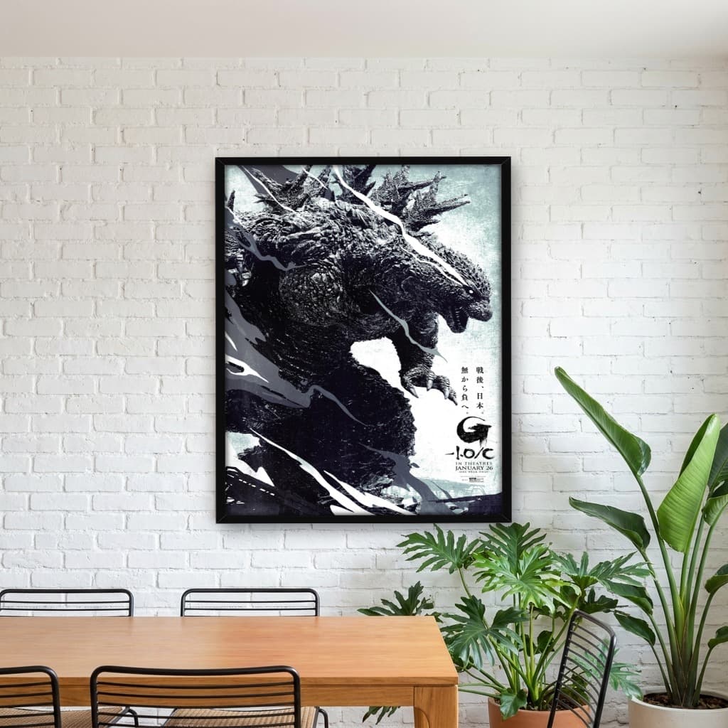 Quadro Decorativo Godzilla Minus One