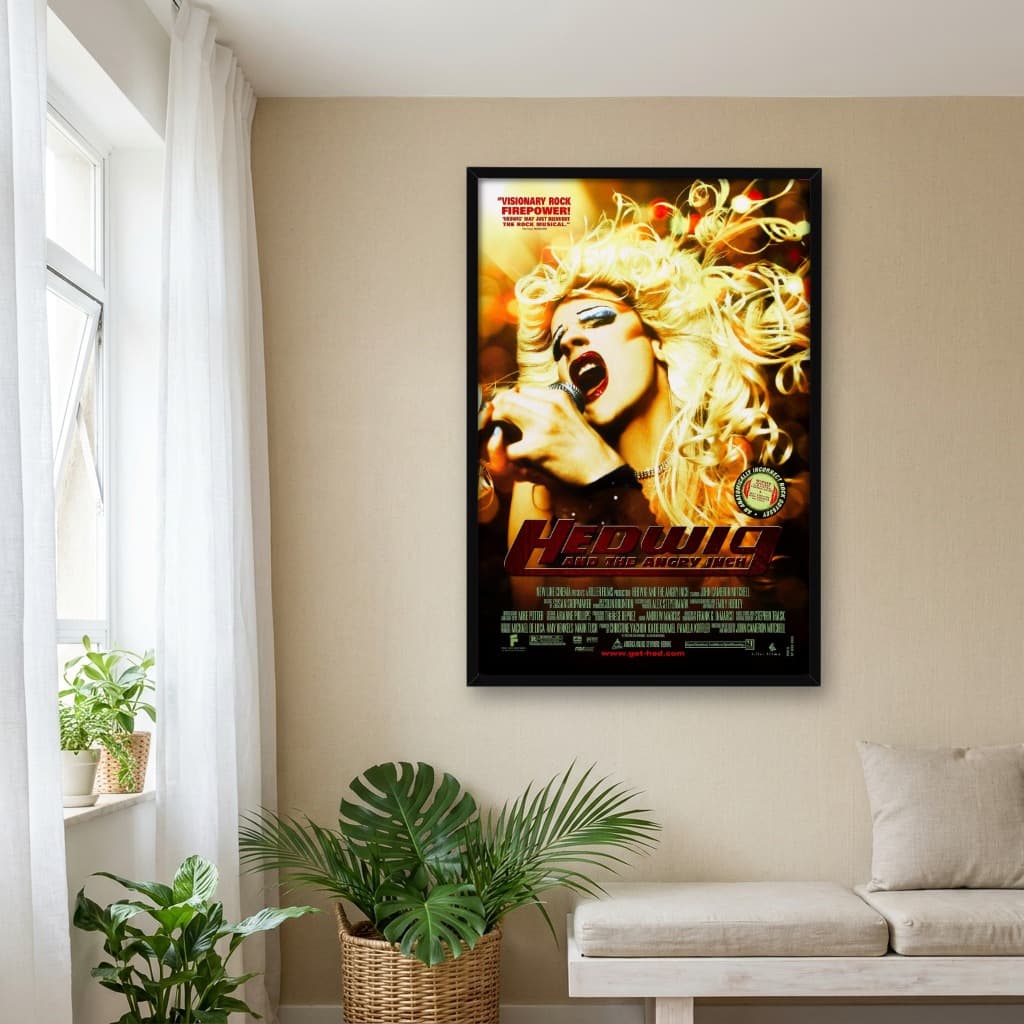 Quadro Decorativo Hedwig - Rock, Amor e Traição
