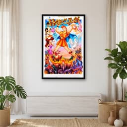 Quadro Decorativo Hércules Animação