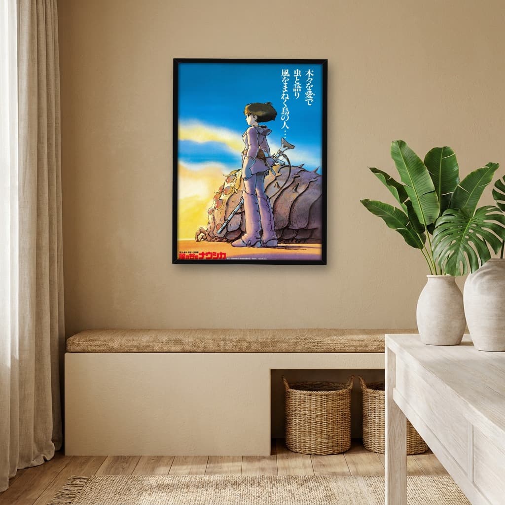 Quadro Decorativo Nausicaä do Vale do Vento