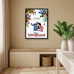 Quadro Decorativo Lilo & Stitch