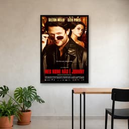 Quadro Decorativo Meu Nome Não é Johnny