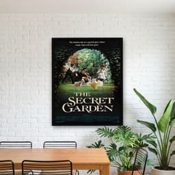 Quadro Decorativo O Jardim Secreto