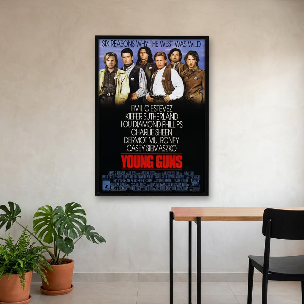 Quadro Decorativo Os Jovens Pistoleiros
