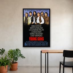 Quadro Decorativo Os Jovens Pistoleiros