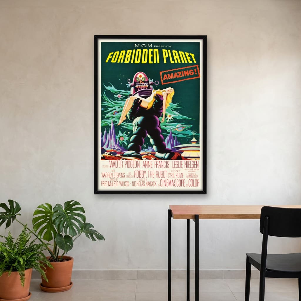 Quadro Decorativo Planeta Proibido