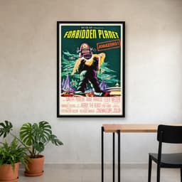 Quadro Decorativo Planeta Proibido