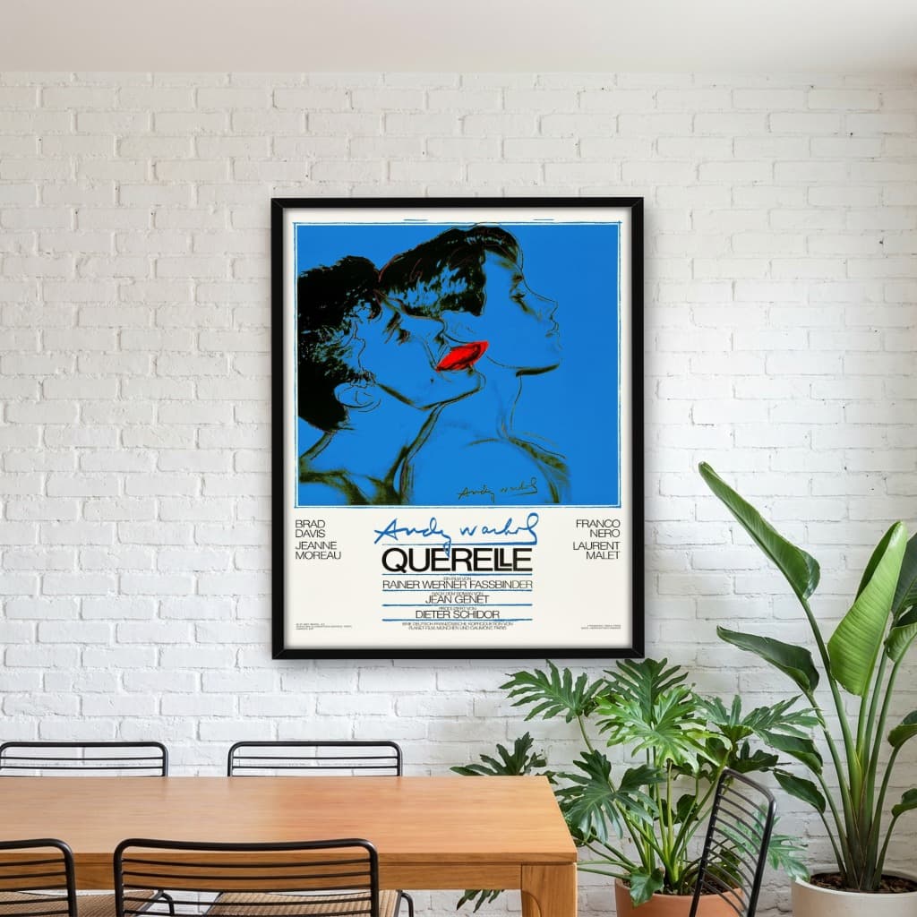 Quadro Decorativo Querelle - vs AZUL