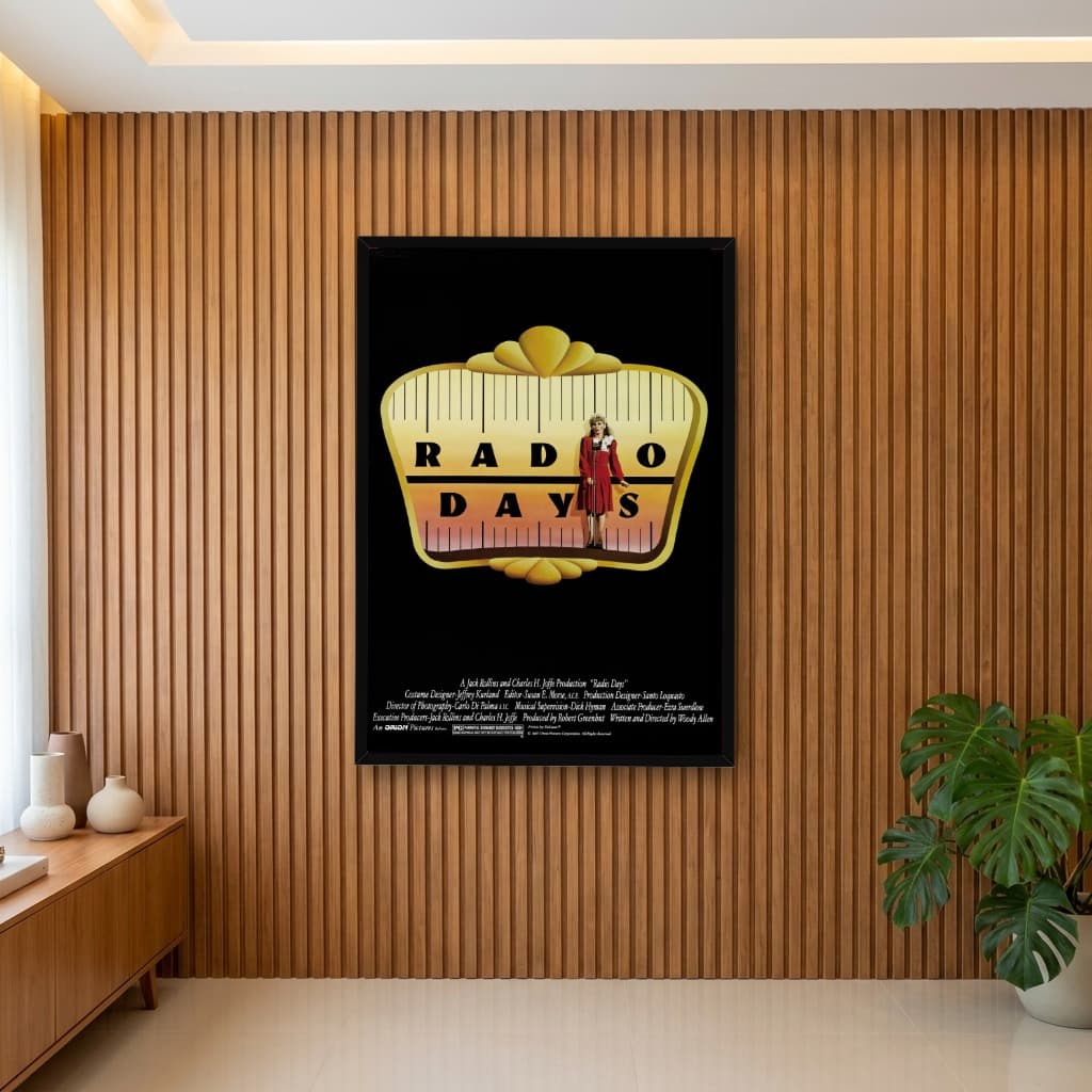 Quadro Decorativo A Era do Rádio