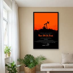 Quadro Decorativo Sangue Negro - vs Laranja