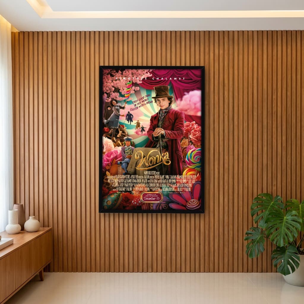 Quadro Decorativo Wonka