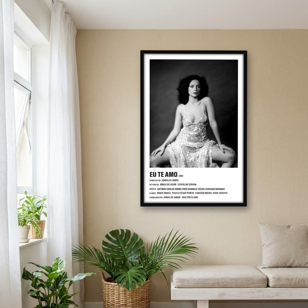 Quadro Decorativo Eu Te Amo
