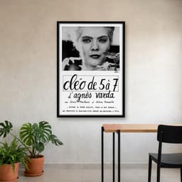 Quadro Decorativo Cléo das 5 às 7