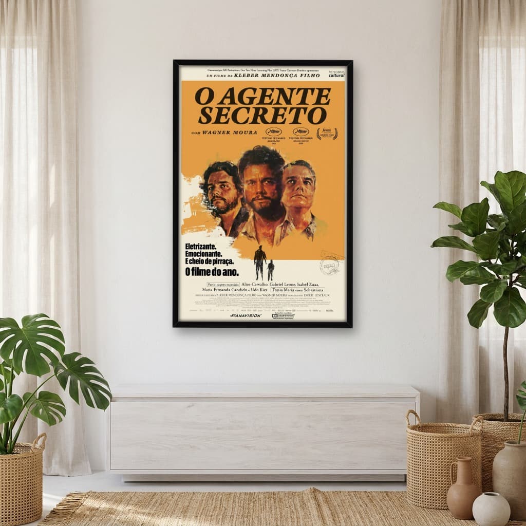 Quadro Decorativo O Agente Secreto