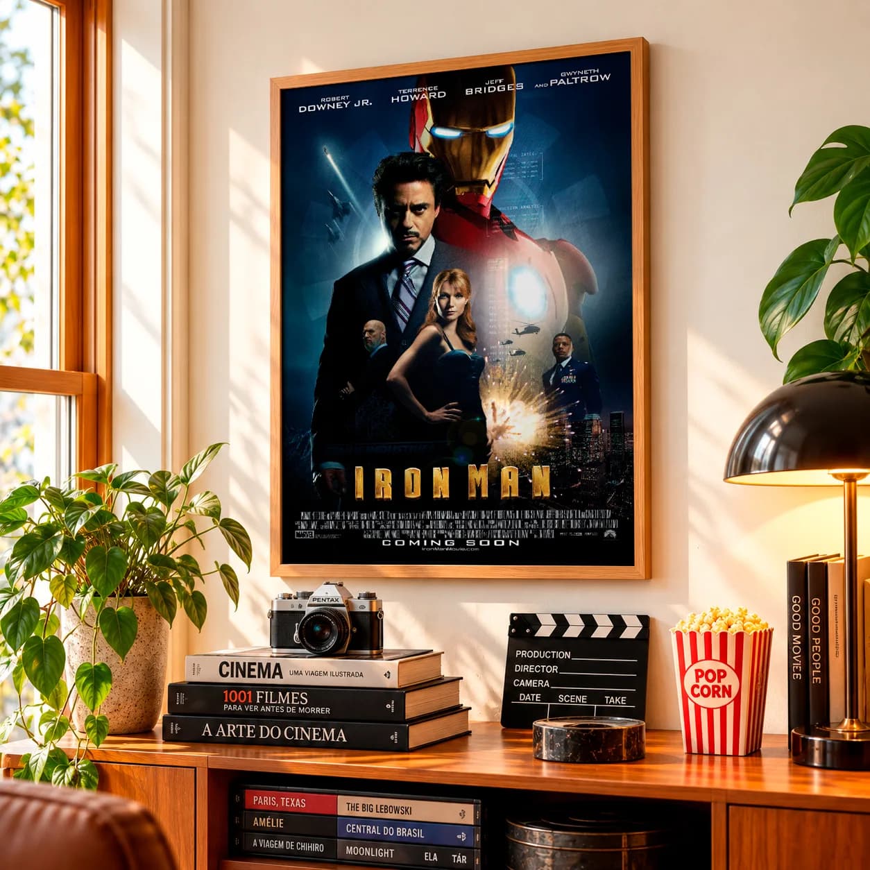 Quadro Decorativo Homem de Ferro – Iron Man 2008