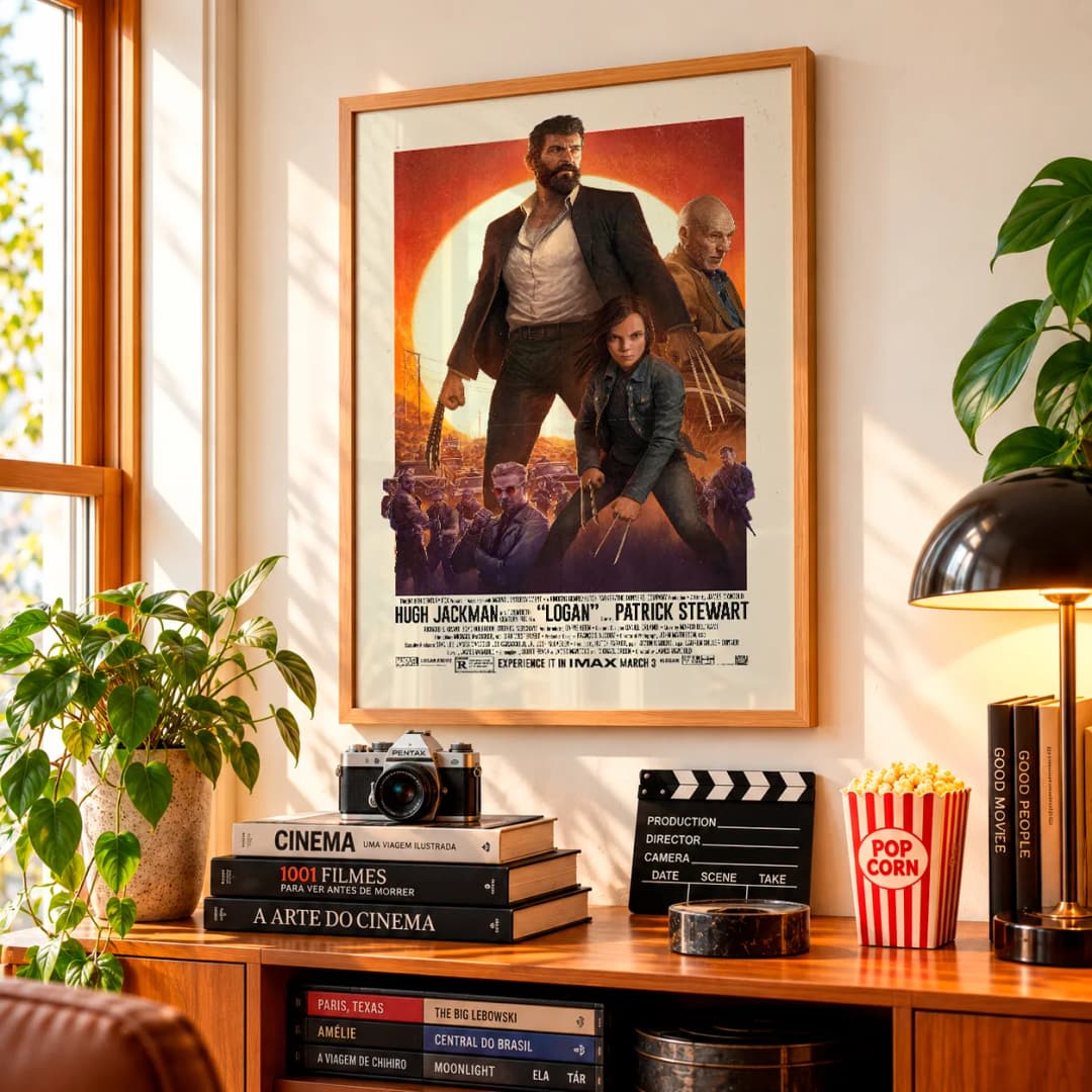 Quadro Decorativo Logan – Wolverine