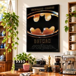 Quadro Decorativo Batman 1989 – Tim Burton