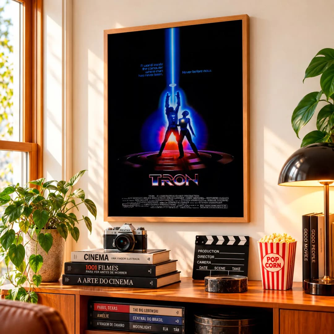 Quadro Decorativo Tron – Uma Odisseia Eletrônica (1982)