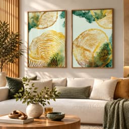 Quadros Decorativos Kit Duo Anéis do Tempo