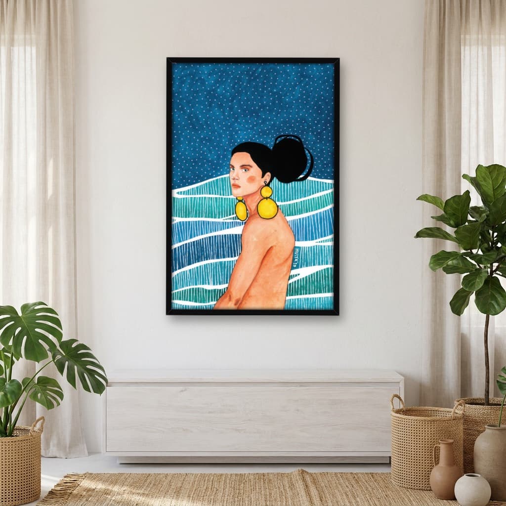 Quadro Decorativo Hülya Özdemir 33 Menina
