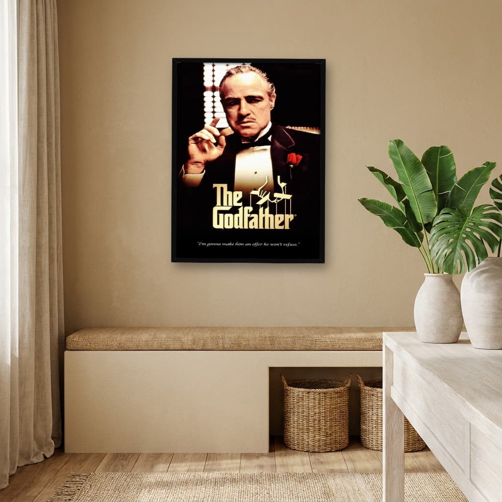 Quadro Decorativo O Poderoso Chefão - Frase