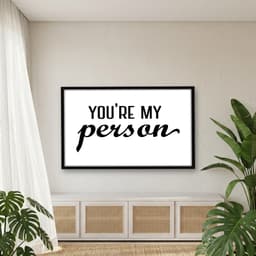 Quadro Decorativo You're My Person - Grey's Anatomy