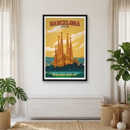 Quadro Decorativo Barcelona