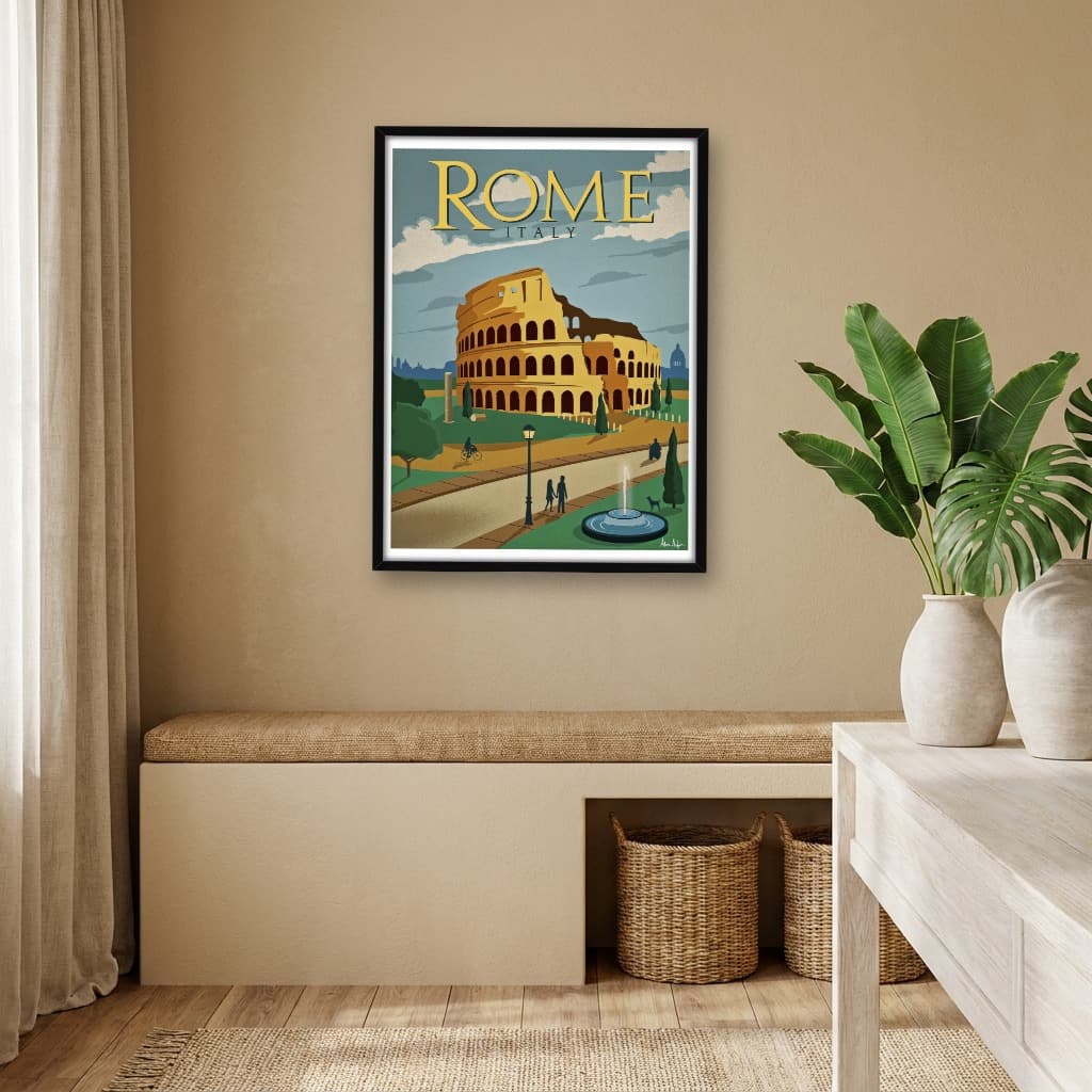Quadro Decorativo Roma