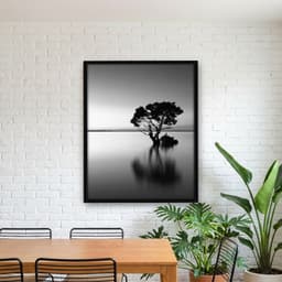 Quadro Decorativo Árvore Iluminada