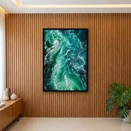 Quadro Decorativo Redemoinhos do turbilhão de Saltstraumen - Noruega