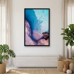 Quadro Decorativo Oceano Cristalino Aruba