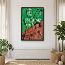 Quadro Decorativo Pablo Picasso Homme Et Enfant