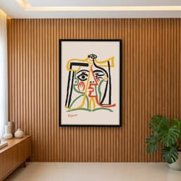 Quadro Decorativo Tête De Femme - Pablo Picasso