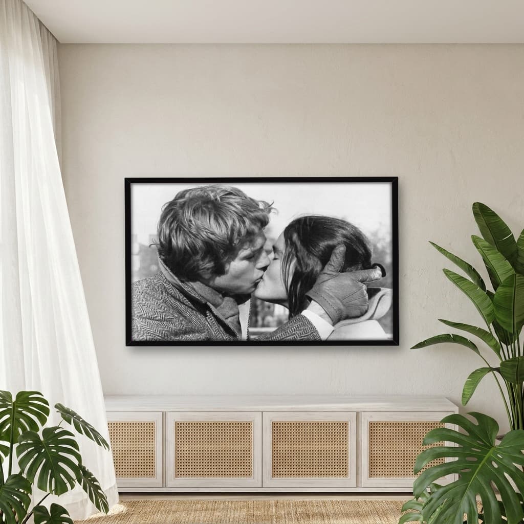 Quadro Decorativo Ryan O'Neal e Ali Macgraw