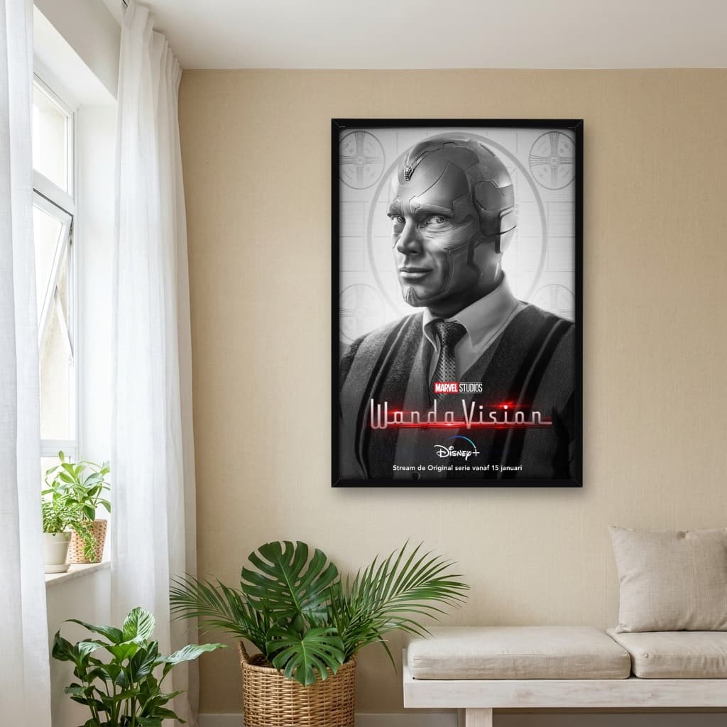 Quadro Decorativo WandaVision - Visão