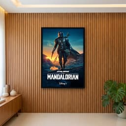 Quadro Decorativo O Mandaloriano