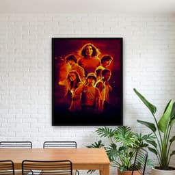 Quadro Decorativo Stranger Things - Elenco