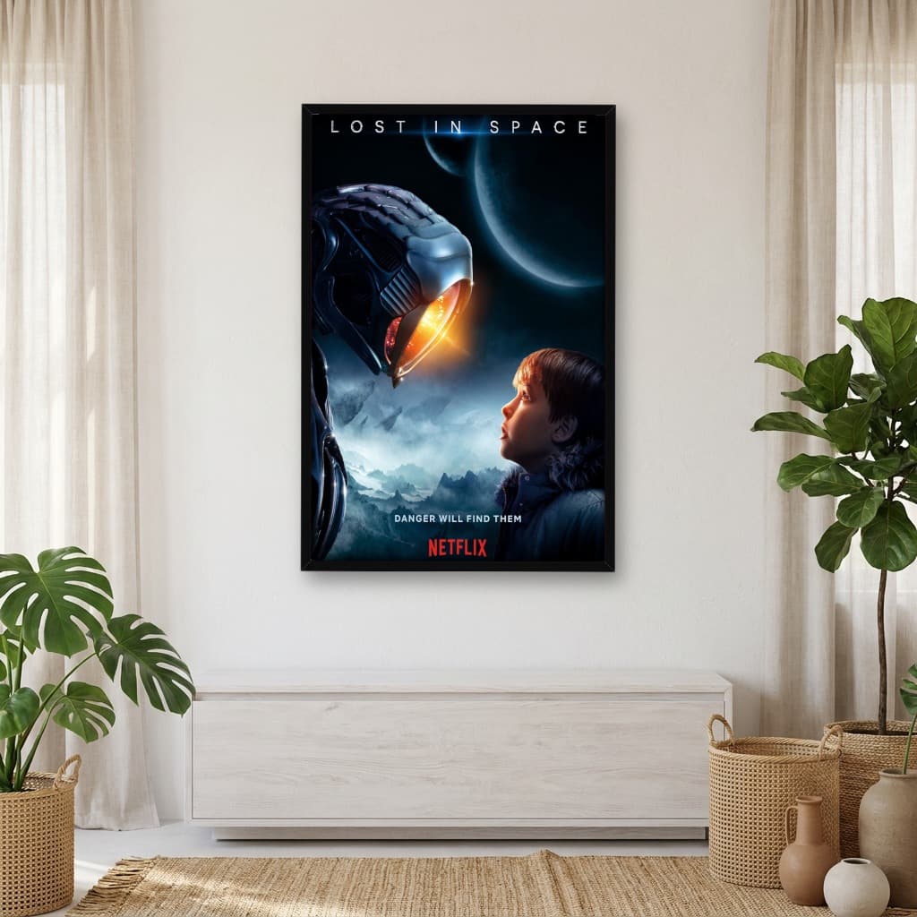 Quadro Decorativo Perdidos no Espaço
