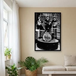 Quadro Decorativo The Beatles