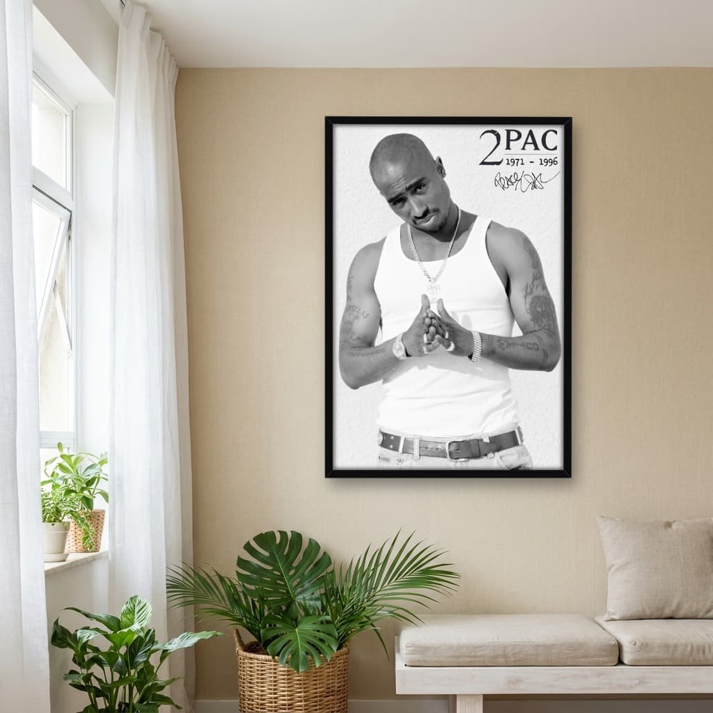 Quadro Decorativo 2Pac
