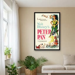 Quadro Decorativo As Aventuras de Peter Pan