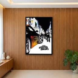 Quadro Decorativo Velozes e Furiosos: Desafio em Tóquio